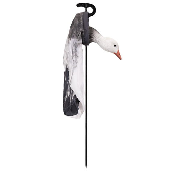 Final Approach Live Blue Goose Sock Decoy with 3D Feeder Head with No Wind Image