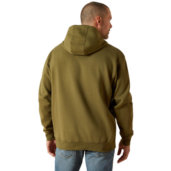 Ariat Embossed Logo Hoodie back image.