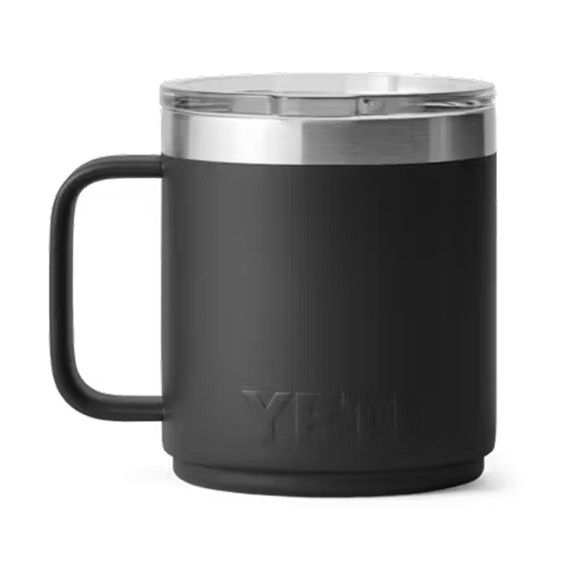 Yeti Rambler 10 oz. Stackable Mug with Durasip Ceramic Lining Back Image.