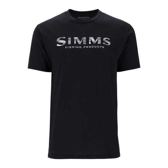 Simms Shroud Fill Logo T-Shirt Front Image