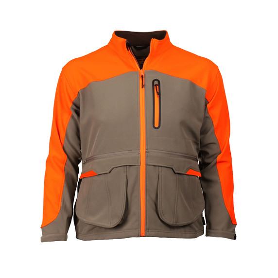Gamehide Fenceline Jacket front image in Tan-Orange