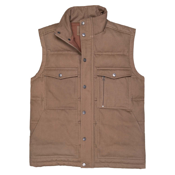 Dakota Grizzly Mountain Peak Vest Image in Buck