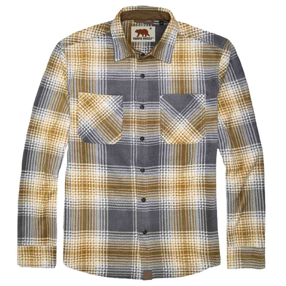 Dakota Grizzly Canyon Creek Blanket Plaid Flannel Shirt Image in Ore
