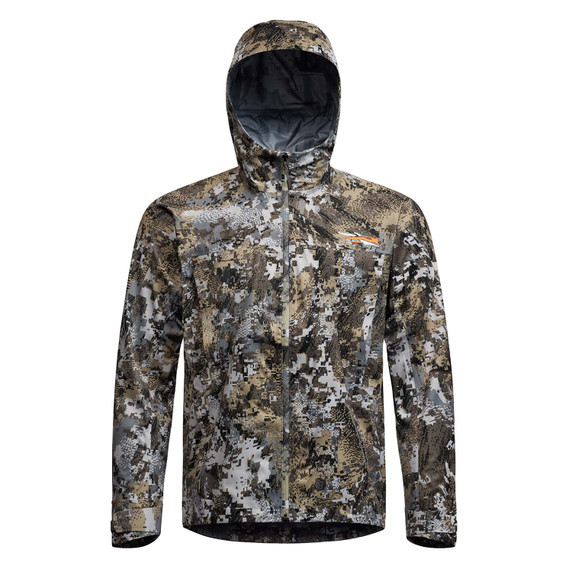 Sitka Downpour Jacket Image in Optifade Elevated II