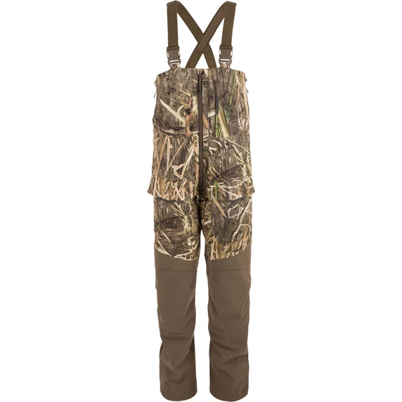 Drake Waterfowl LST CommandXT Bib with Primaloft Image in Mossy Oak Habitat
