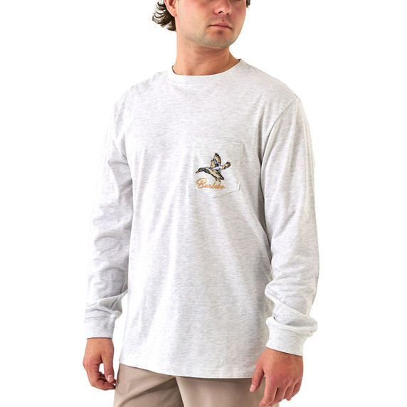 Burlebo Pintail Triangle Duck Long-Sleeve Tee Front Image