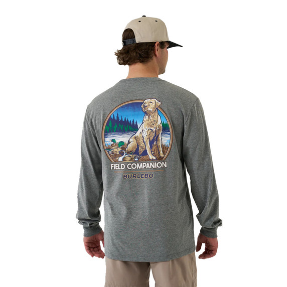 Burlebo Field Companion Long-Sleeve Tee Back of Shirt Image