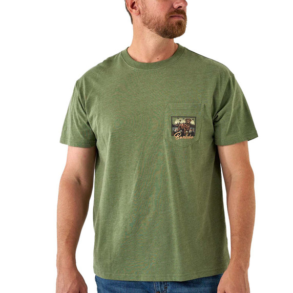 Burlebo Duck Dog Stamp Short-Sleeve Tee Front Image