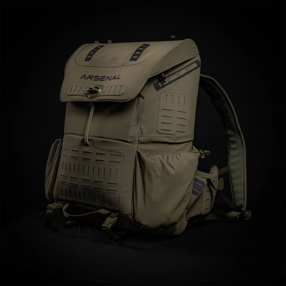 Arsenal EXCURSION Pack side image in Olive