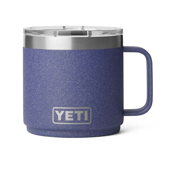 Yeti Rambler 14 oz. Stackable Mug with Durasip Ceramic Lining Image in Moon Dust