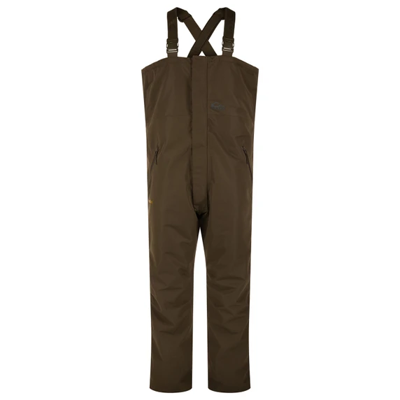 Drake Waterfowl LST Hardline Insulated Bib Image in Green Timber