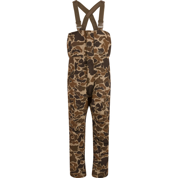 Drake Waterfowl LST Hardline Insulated Bib Image in Old School