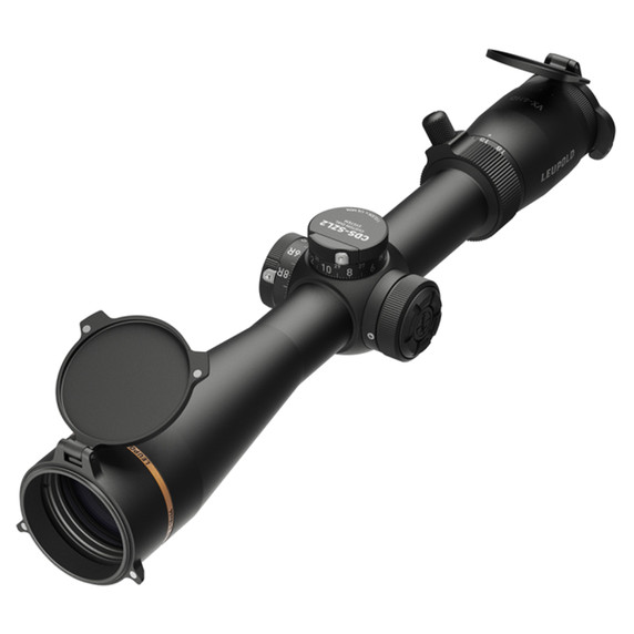 Leupold VX-6HD Gen 2  3-18x44 CDS-SZL2 Side Focus Illumination TMOA Rifle Scope Front Angled Image