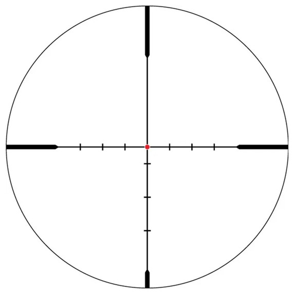 Vortex Crossfire HD 6-18x50 SFP Illuminated Dead-Hold 2A BDC MOA Rifle Scope Reticle Image