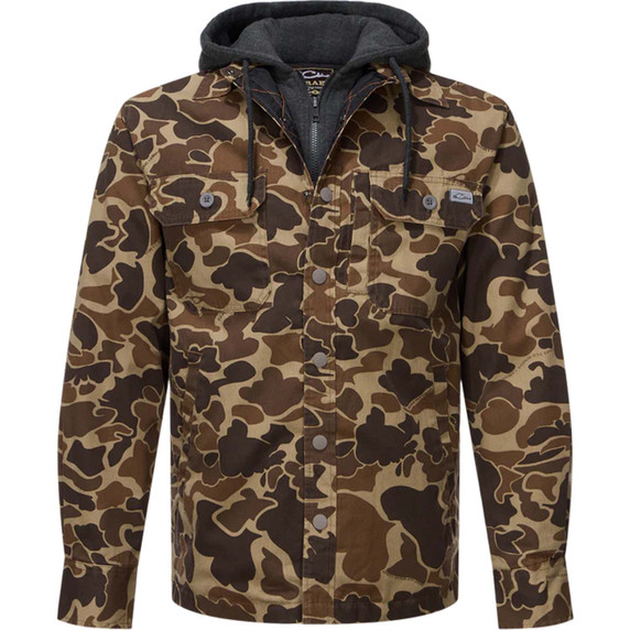 Drake Campfire Canvas Shirt Jac Hoodie image in Old School