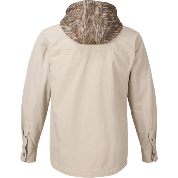 Drake Campfire Canvas Shirt Jac Hoodie back image