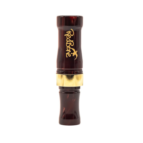 Redbone Snow Buzzard Goose Call Image in Black Cherry