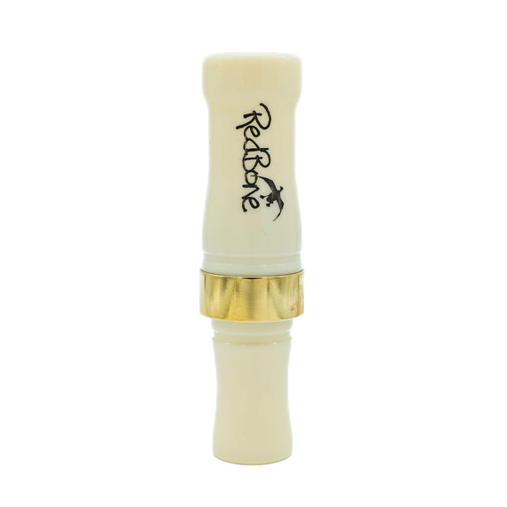 Redbone Snow Buzzard Goose Call Image in Ivory