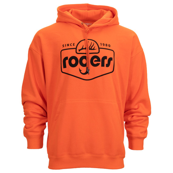 Image of the Rogers Sporting Goods Whitetail Shed Hoodie in Blaze Orange