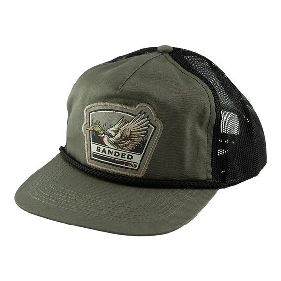Banded Flying Mallard Trucker Cap side image