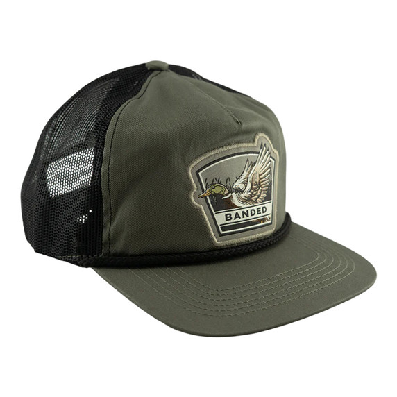 Banded Flying Mallard Trucker Cap other side image