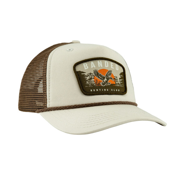 Banded Lost Hunting Club Hat Image in Chocolate-Balsa
