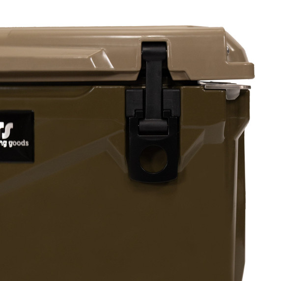 Rogers Sporting Goods 45 Quart Rotomolded Bottomland Wheeled Cooler Locking System Image