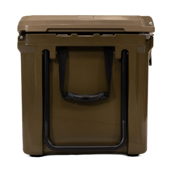 Rogers Sporting Goods 70 Quart Rotomolded Bottomland Wheeled Cooler Handles Image