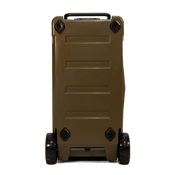 Rogers Sporting Goods 70 Quart Rotomolded Bottomland Wheeled Cooler Bottom Image