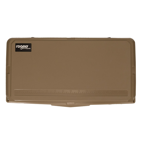 Rogers Sporting Goods 70 Quart Rotomolded Bottomland Wheeled Cooler Lid Image