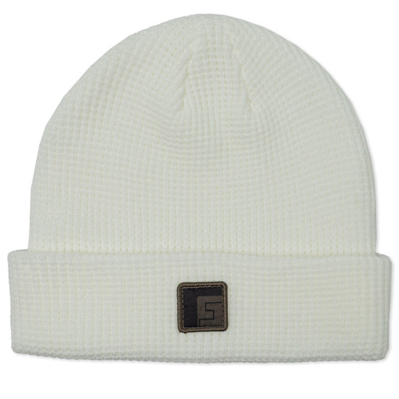 Image of the Rogers Sporting Goods Classic Knit Beanie in White
