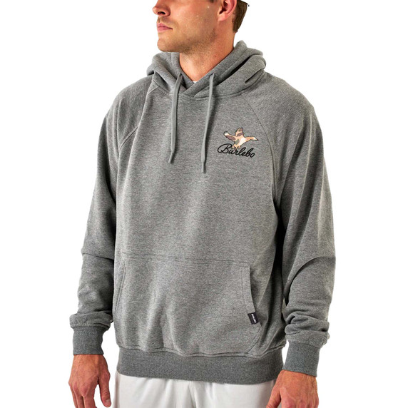 Burlebo Ducks Flying In Fleece Hoodie Front Image