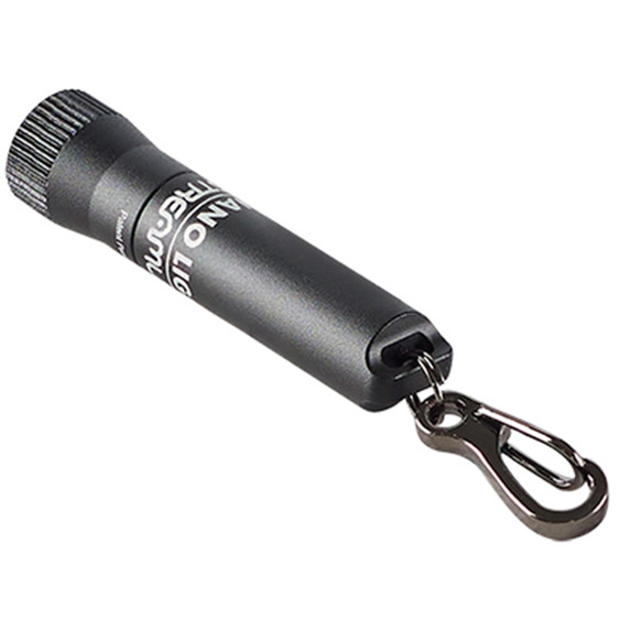 Streamlight Nano Light II Includes (1) AAAA Alkaline Battery Black diagonal image