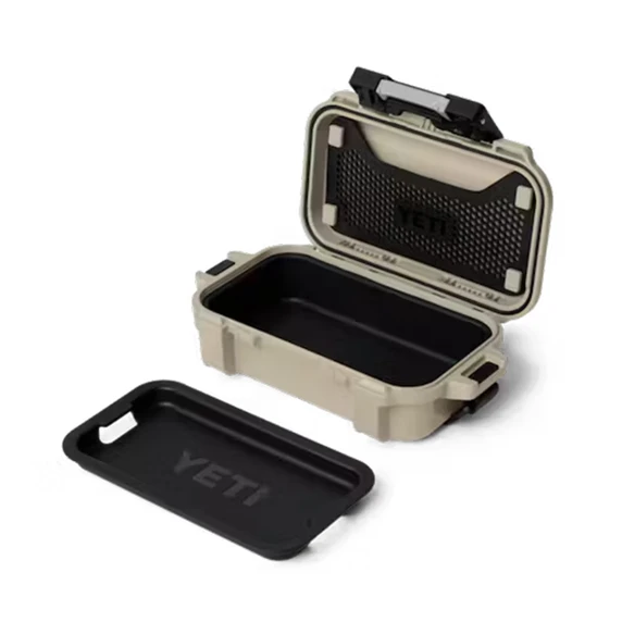 Yeti LoadOut GoBox 1 Gear Case Open with Tray Image