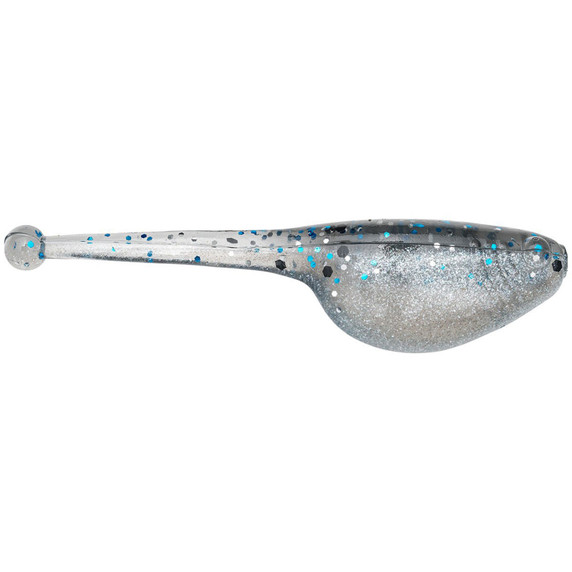 Strike King Mr. Crappie Shadpole XL Soft Bait Image in Smokey Shad