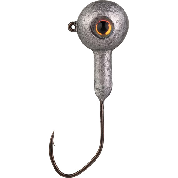 Strike King Mr. Crappie XL Stiletto Jig Heads, 6 Pack image in Unpainted