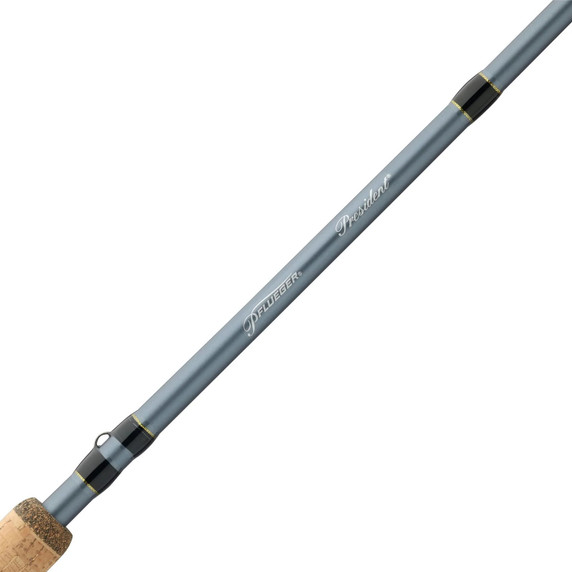 Pflueger President Baitcast Combo close up shaft image