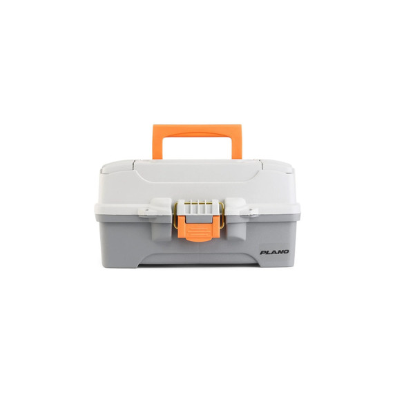 Plano One-Tray Tackle Box image in Light Grey/Dark Grey