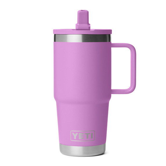 Yeti Rambler 20 oz. Travel Mug Image in Desert Bloom