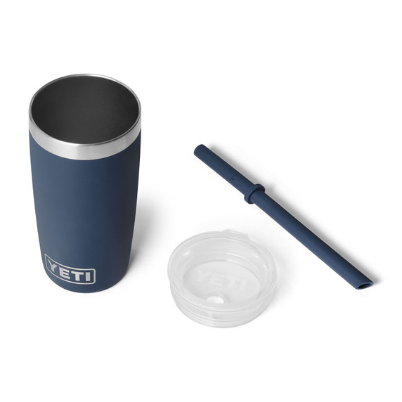 Yeti Rambler Jr. 10 oz. Navy Tumbler with Straw and Lid Image
