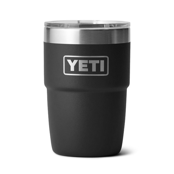 Yeti Rambler 8 oz. Ceramic-Lined Stackable Cup Image in Black