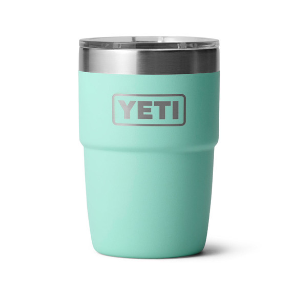 Yeti Rambler 8 oz. Ceramic-Lined Stackable Cup Image in Seafoam