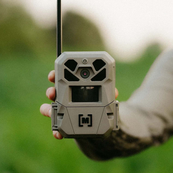 Moultrie Edge 3 Pro Cellular Trail Camera Front In Hand Image