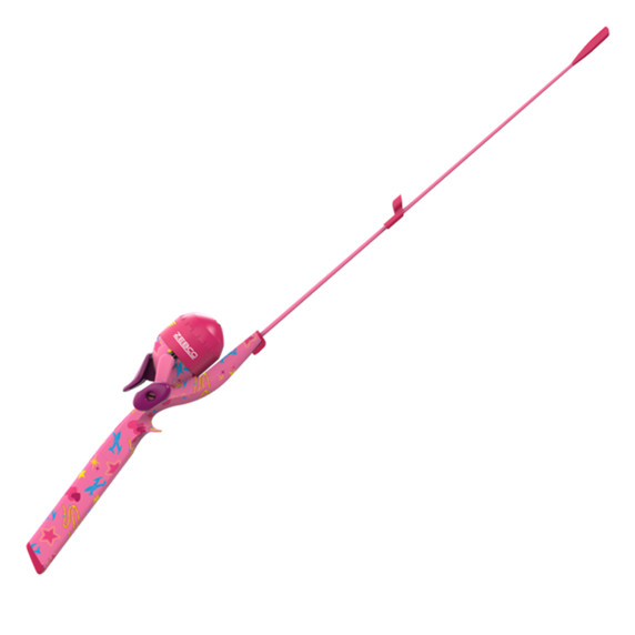 Zebco Wonder Woman Floating Spincast Fishing Combo Image