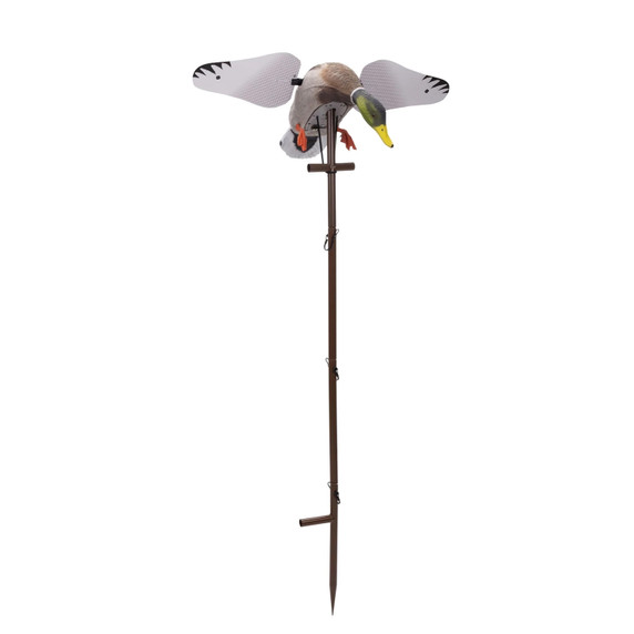 Higdon Outdoors Flasher PRO Mallard Drake Motion Duck Decoy on Pole Image