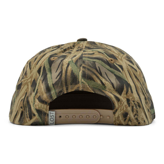 Back image of the Rogers Shadow Grass Leather Goat Rope Hat.