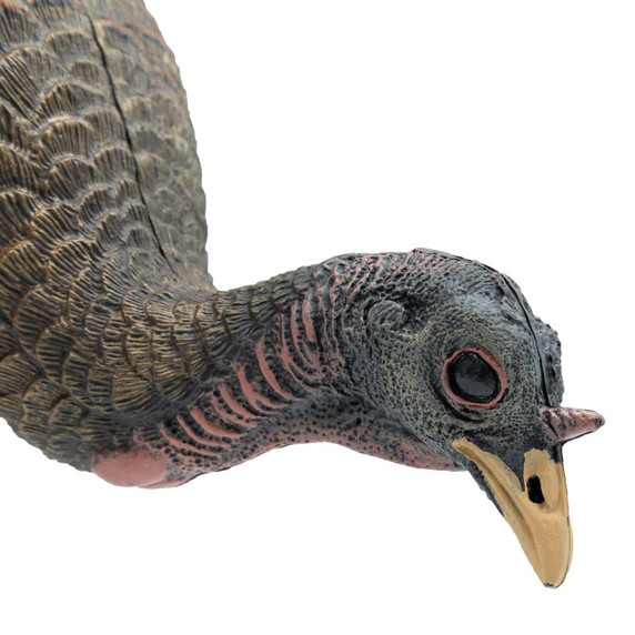 Final Approach Live Feeder Hen Turkey Decoy Head Image