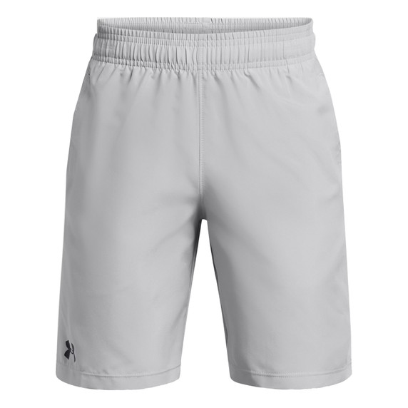 Under Armour Boys' Tech Woven Shorts Image in Mod Gray