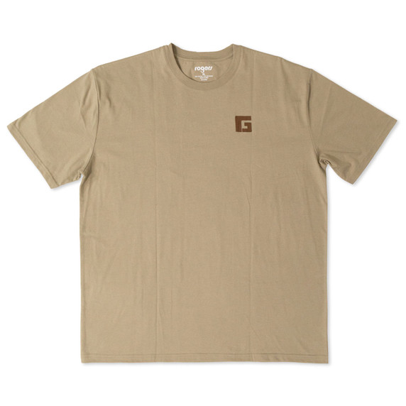 Front image of the Rogers Circle Turkey Head T-Shirt.