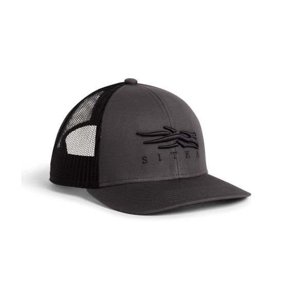 Sitka Icon Mid Trucker Hat image in Lead